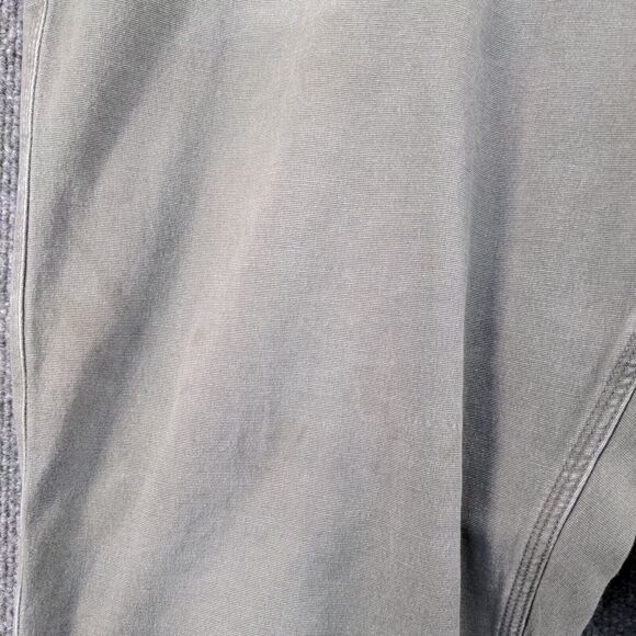 Duluth Trading Co. Flex Fire Hose Straight Leg Pants Mens 42x32 Gray Workwear - Picture 5 of 16